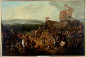 Feria en el Town Moor, Newcastle, c.1810 de Jock Wilson